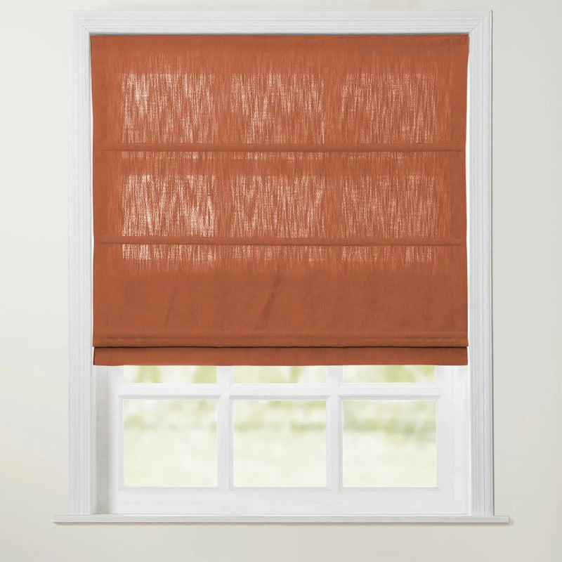 Isabella Cotton Roman Shade Cord Lift- -TWOPAGES
