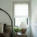 Custom Flat Fold Roman Shade Cordless -TWOPAGES