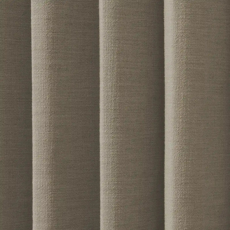 Isabella Heavyweight Cotton Curtain Pleated-?-TWOPAGES