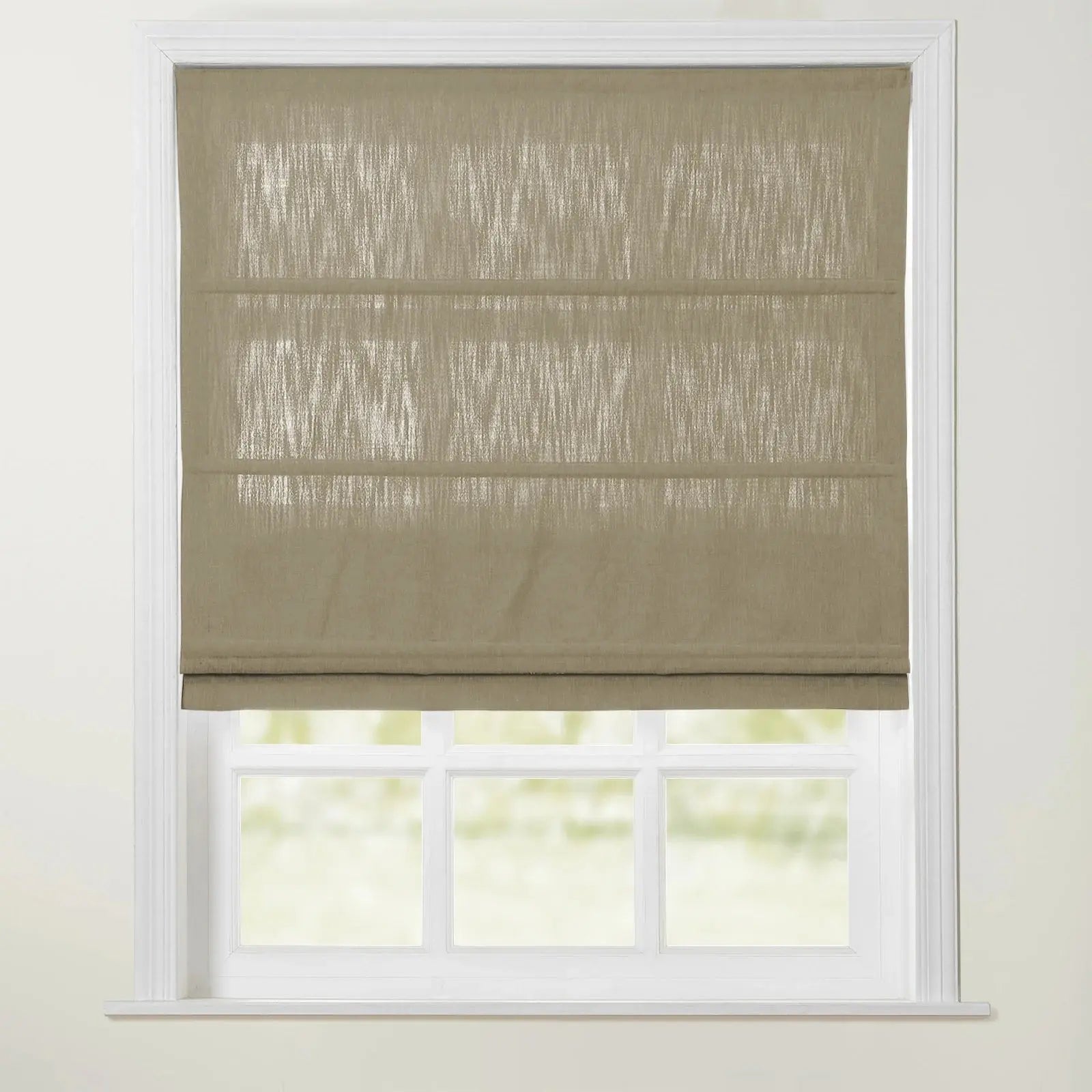 Isabella Cotton Roman Shade Cord Lift- -TWOPAGES