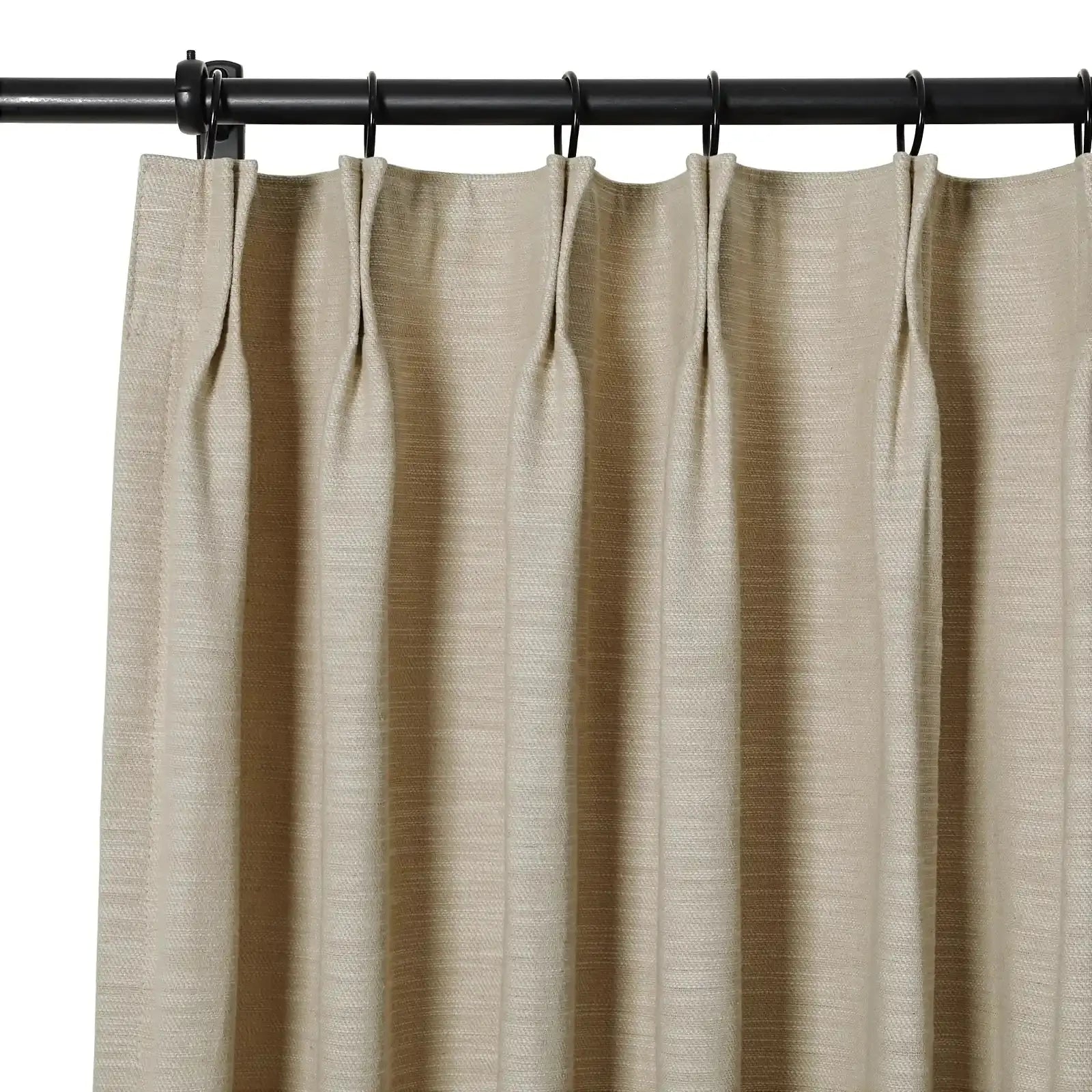 Cotton Blend Drapery Pleated | Cloe?-TWOPAGES