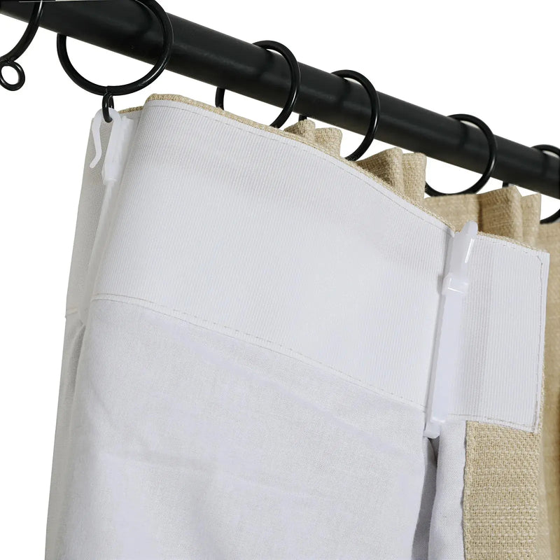 Cotton Blend Drapery Pleated | Cloe?-TWOPAGES