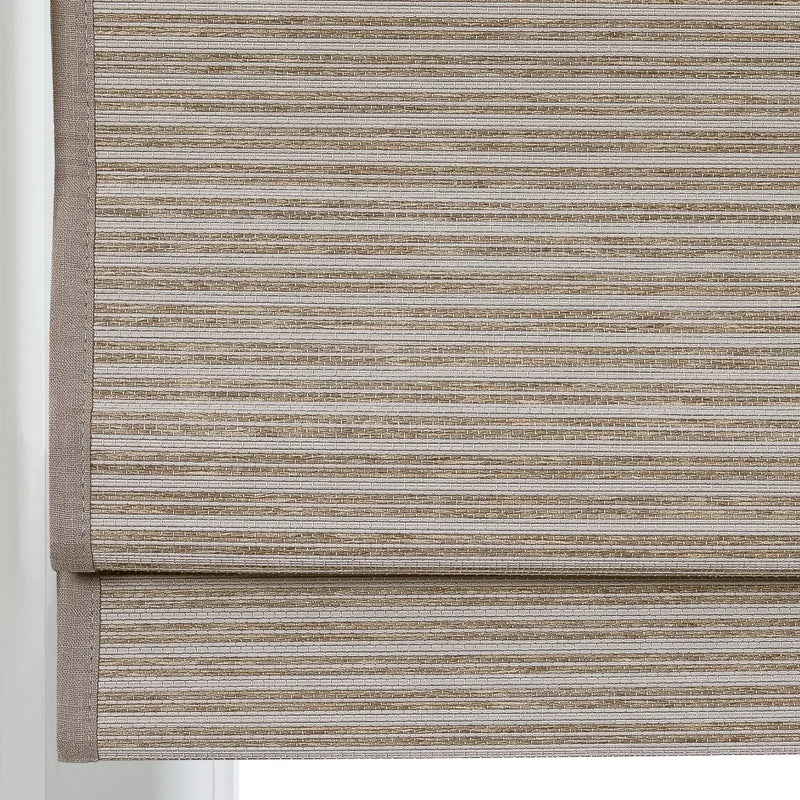 Rae Natural Ramie Flax Woven Wood Blinds - Series C-?-TWOPAGES CURTAINS