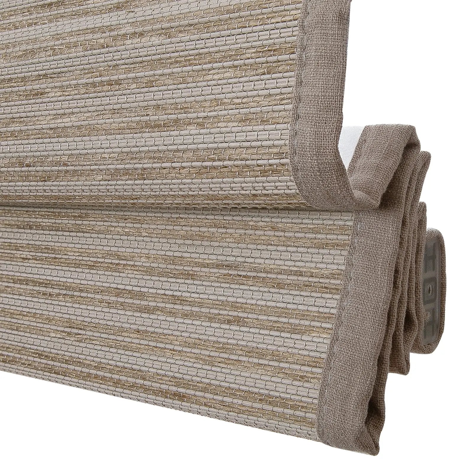 Rae Natural Ramie Flax Woven Wood Blinds - Series C-?-TWOPAGES CURTAINS