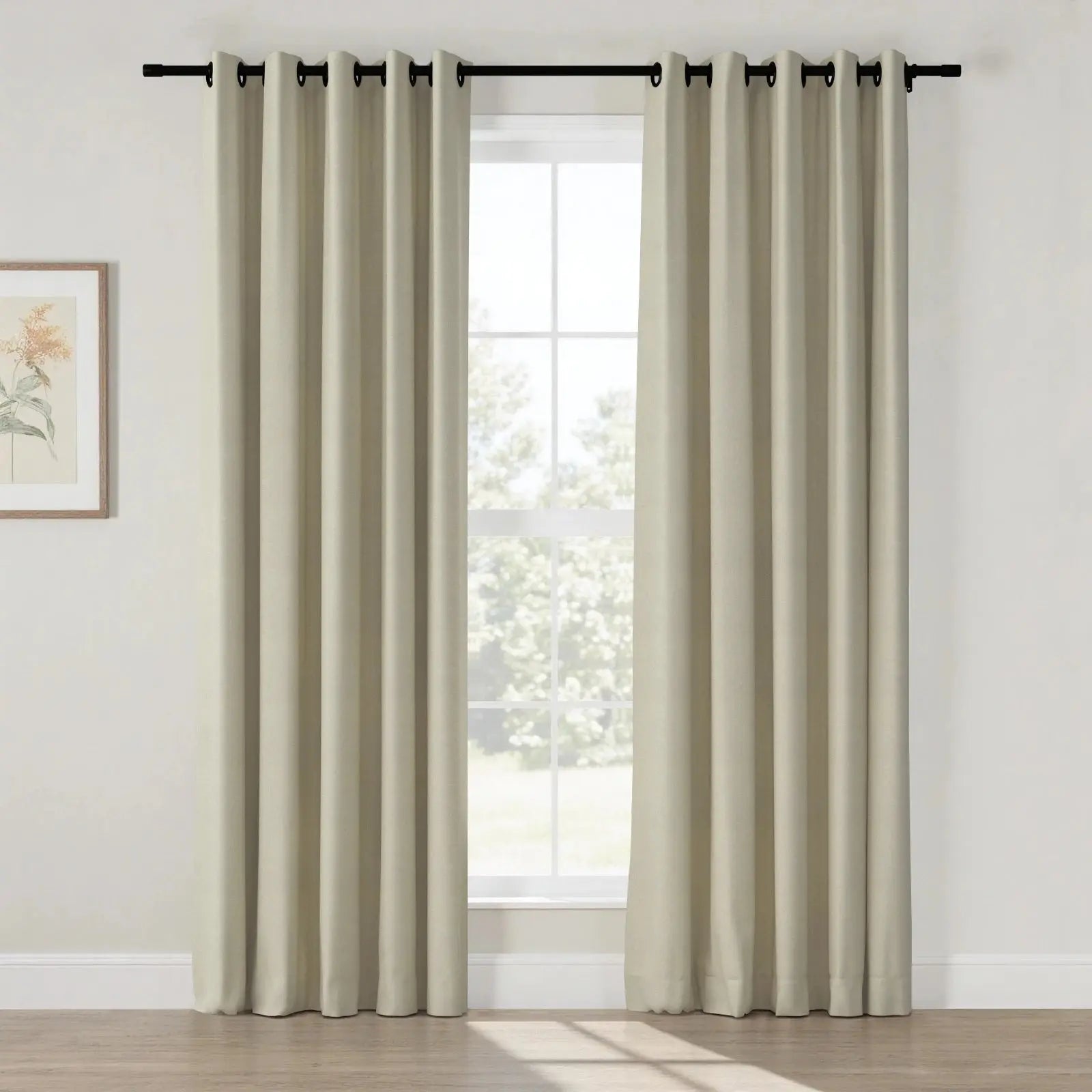 Lila 100% Blackout Drape Grommet?-TWOPAGES