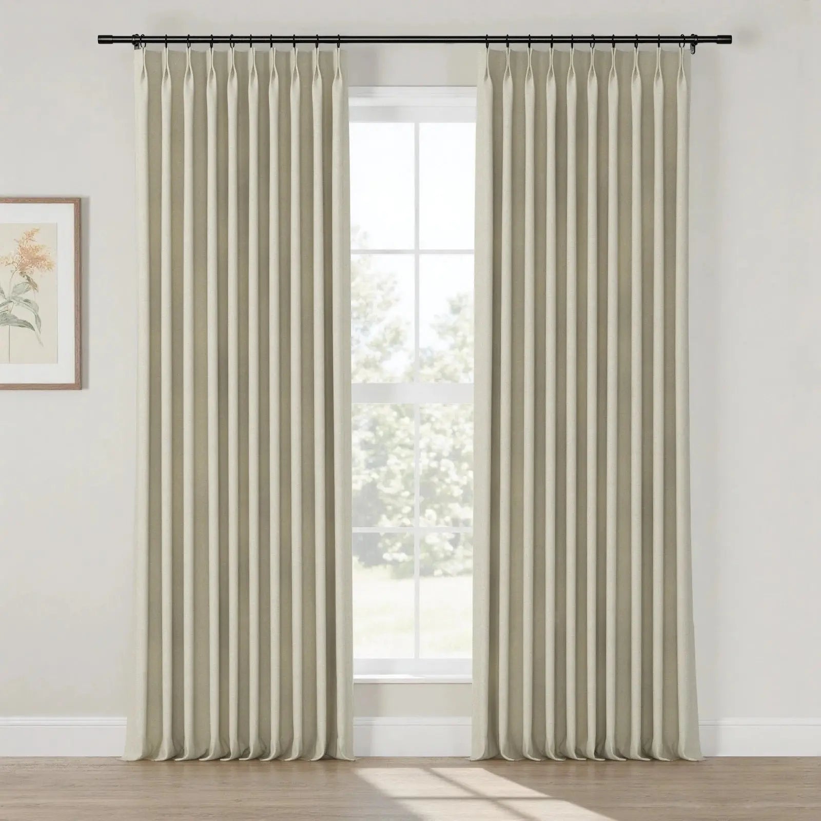 Lila 100% Blackout Drape Pleated?-TWOPAGES