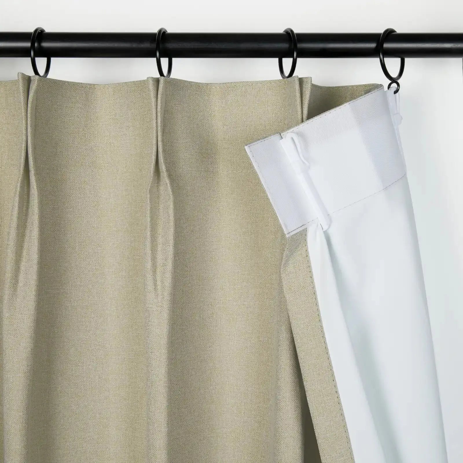 Lila 100% Blackout Drape Pleated?-TWOPAGES