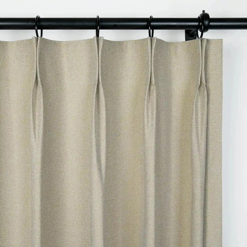 Lila 100% Blackout Drape Pleated?-TWOPAGES