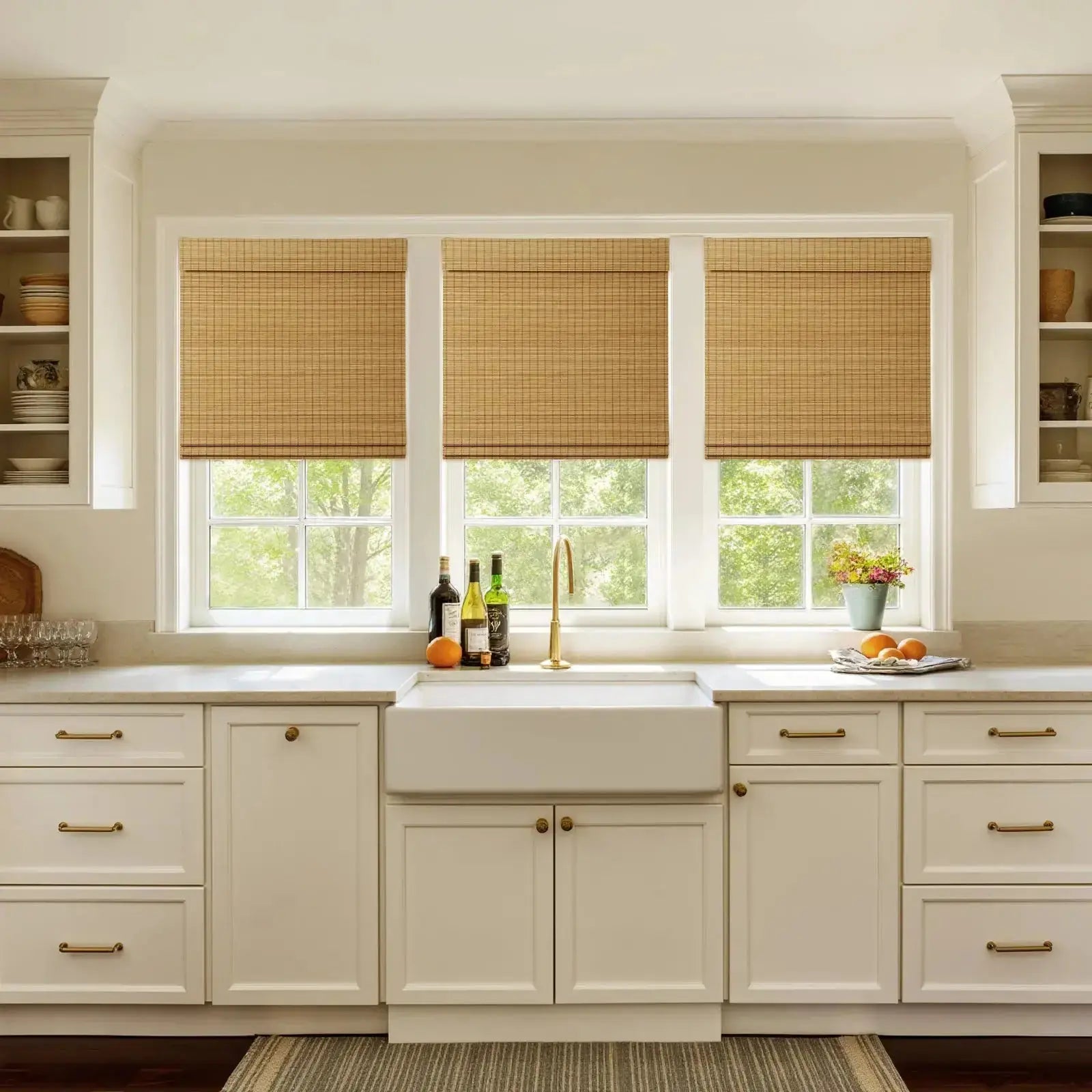 Sybil Bamboo Roman Blind Cordless?-TWOPAGES CURTAINS