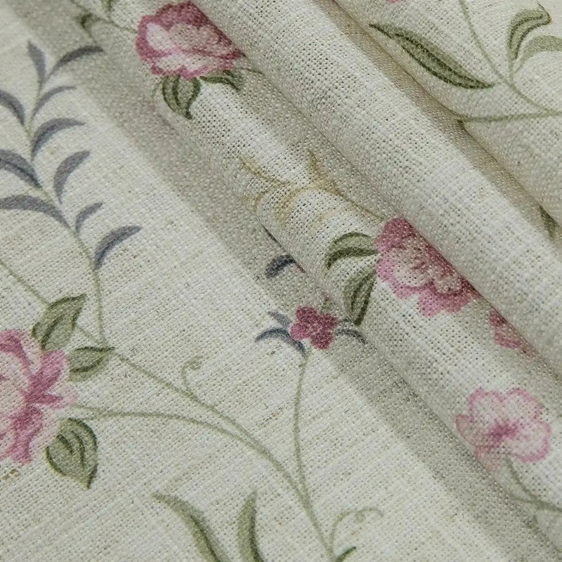 Holly Country Floral Drapery Pleated (102 inches Length Limit)?-TWOPAGES