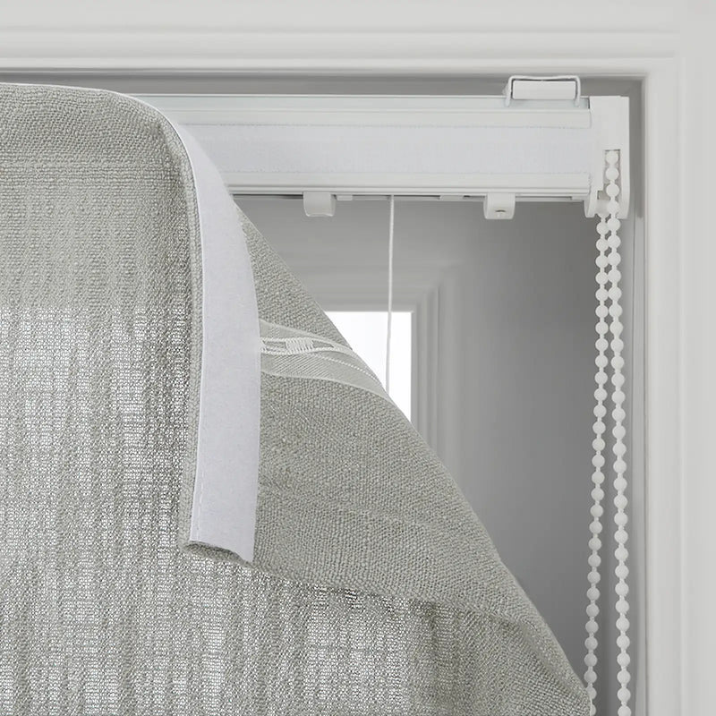Liz Linen Flat Roman Blind Cord Lift