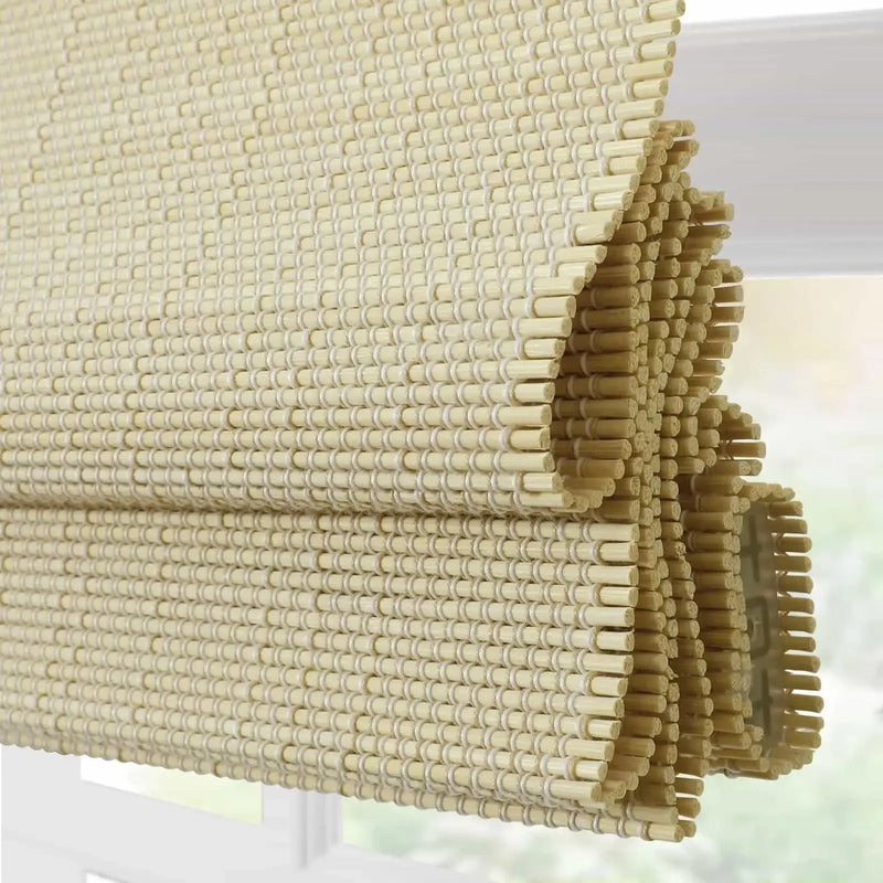 Rae Natural Bamboo Woven Blinds - Series S?-TWOPAGES CURTAINS