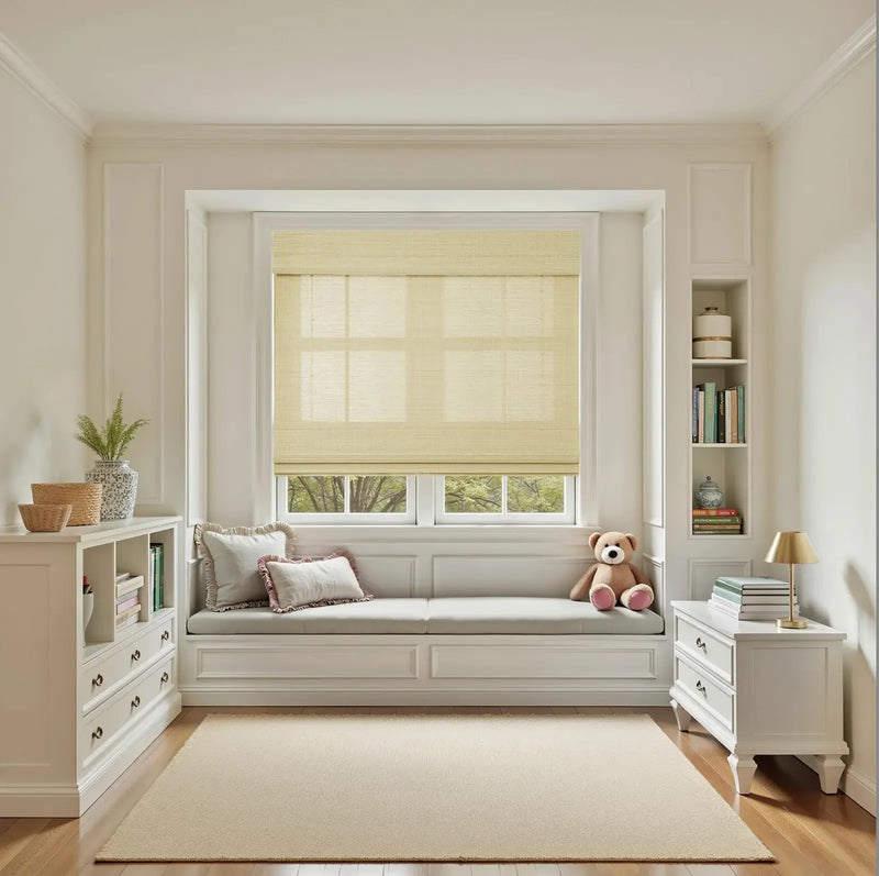 Rae Natural Bamboo Woven Blinds - Series S?-TWOPAGES CURTAINS