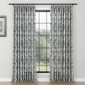 Holly Floral Pattern Boho Style Curtain Pleated TWOPAGES
