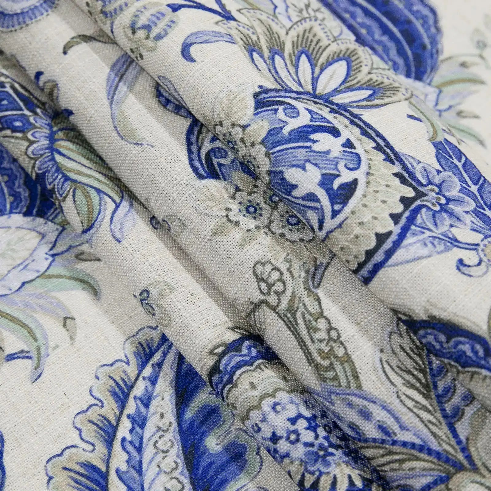 Holly Country Floral Drapery Pleated (102 inches Length Limit)?-TWOPAGES