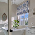 Holly Botanical Boho Roman Shade Cordless- -TWOPAGES