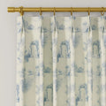 MS. MAVERICK MUSE x TWOPAGES Pastoral Printed Linen Cotton Pleated Curtains