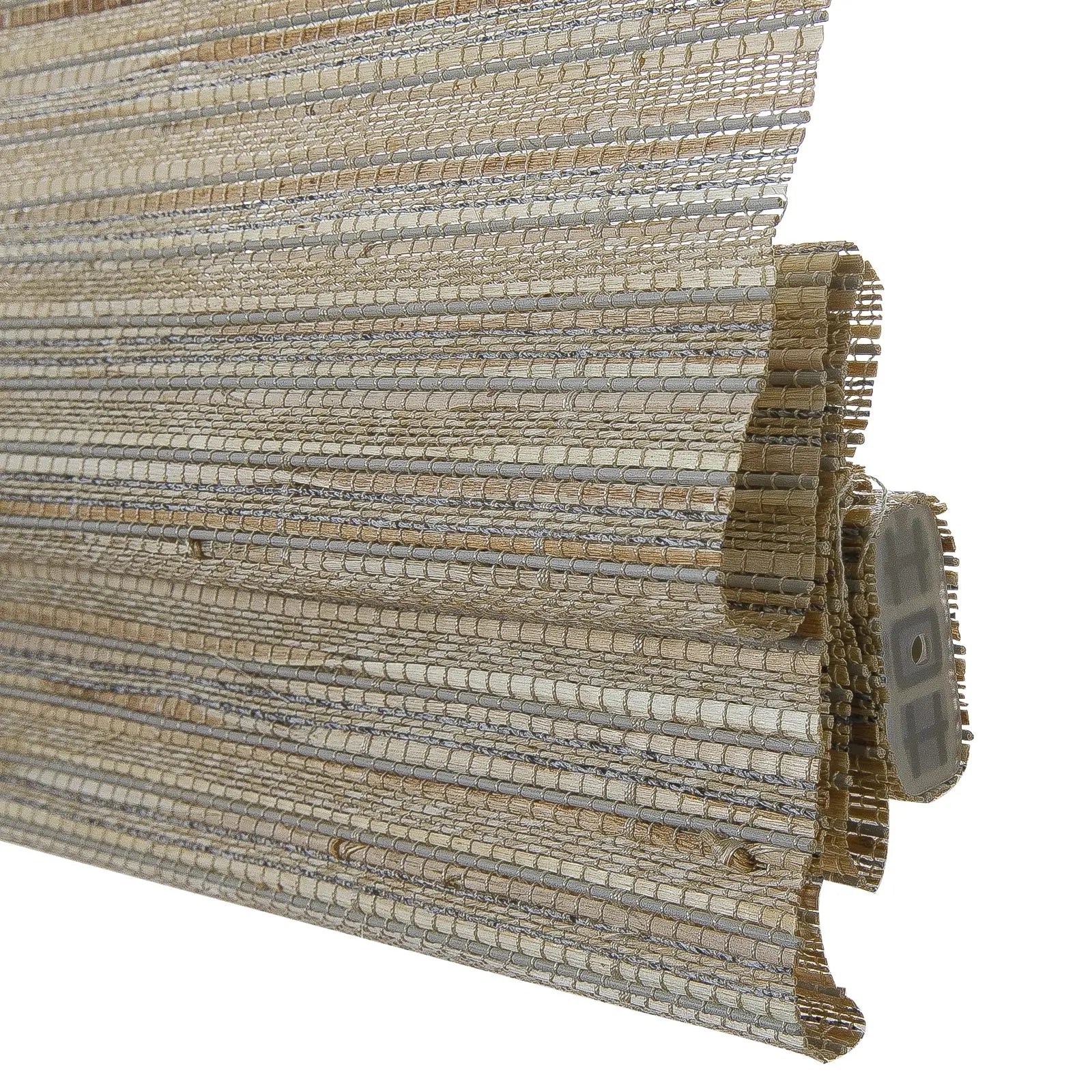 Rae Natural Ramie Flax Woven Wood Blinds - Series C-?-TWOPAGES CURTAINS
