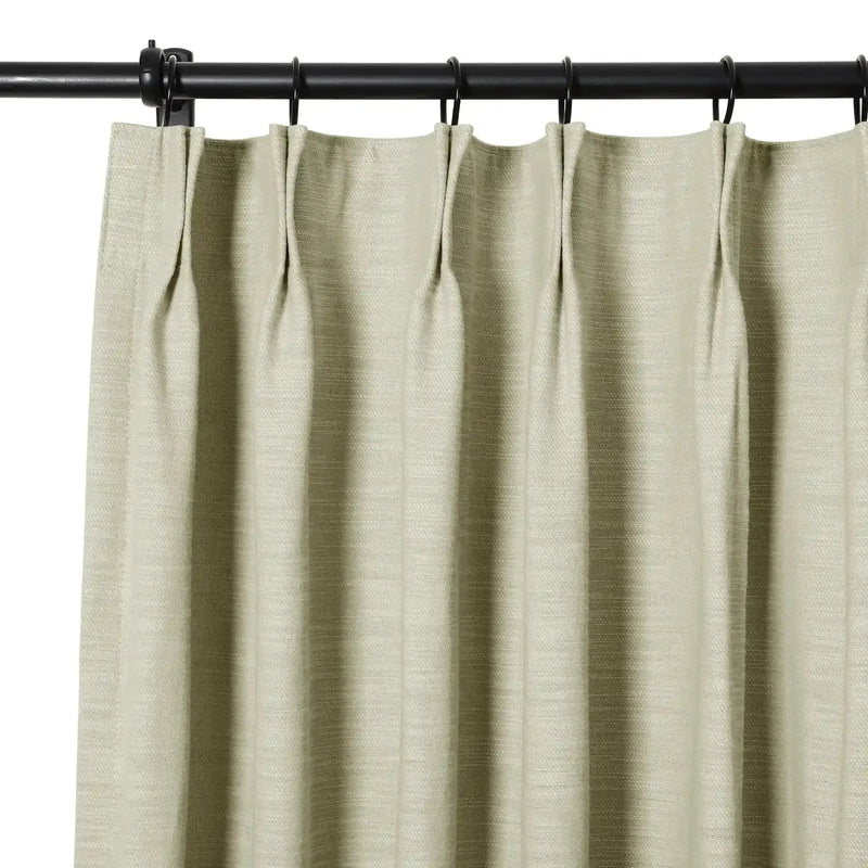 Cotton Blend Drapery Pleated | Cloe?-TWOPAGES