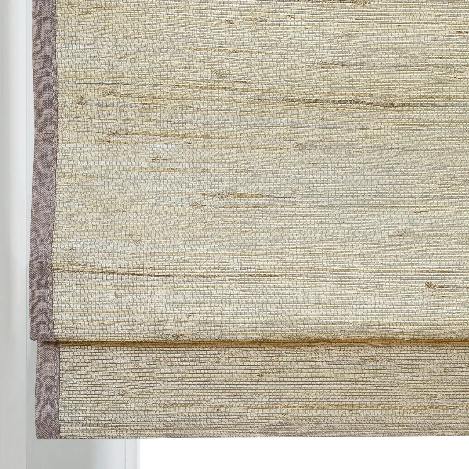 Rae Natural Ramie Flax Woven Wood Blinds - Series C-?-TWOPAGES CURTAINS