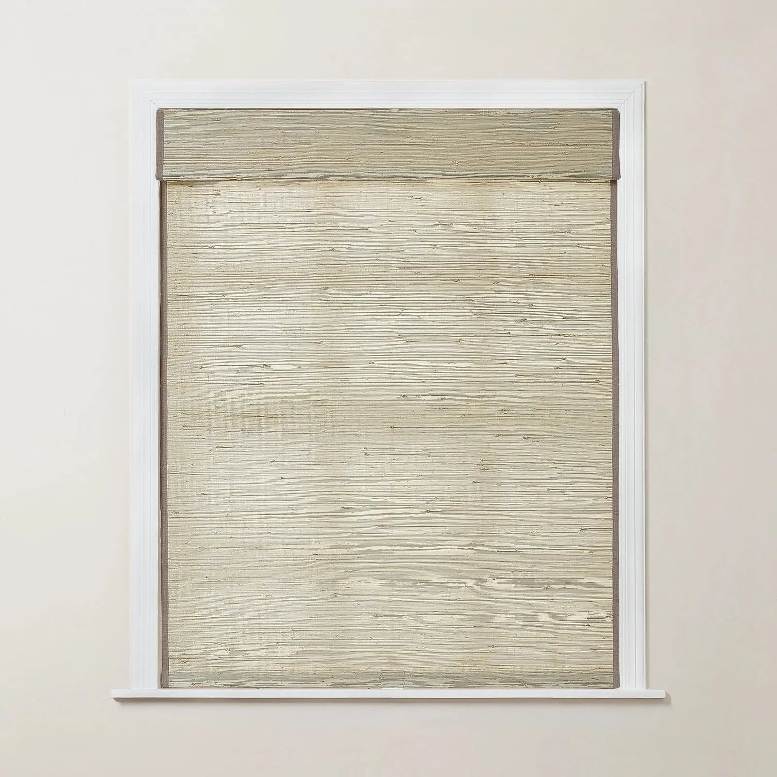 Rae Natural Ramie Flax Woven Wood Blinds - Series C-?-TWOPAGES CURTAINS