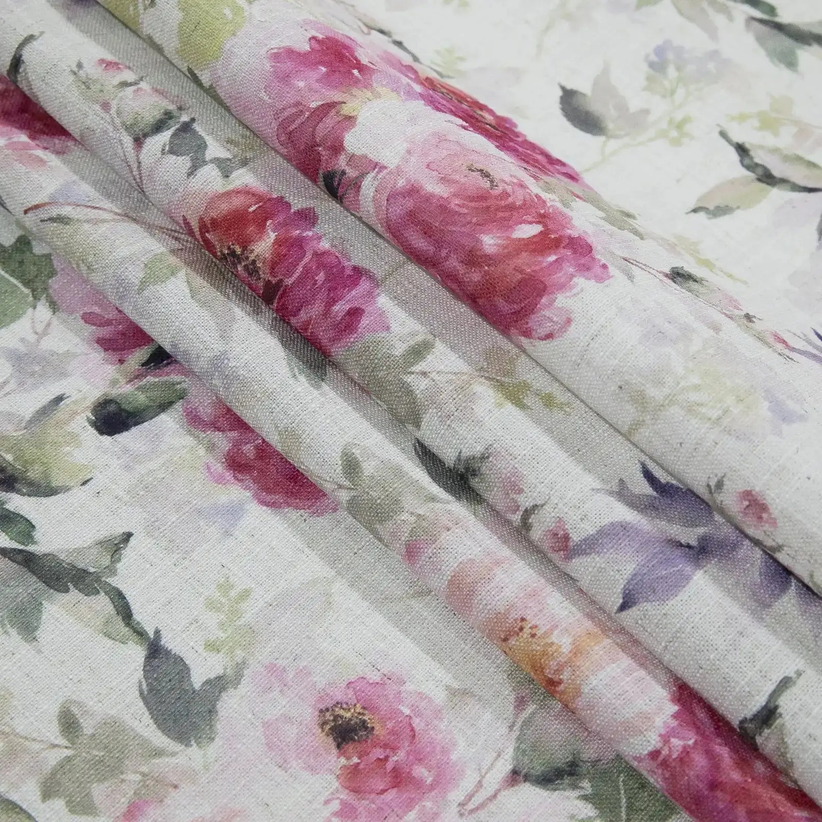 Holly Country Floral Drapery Pleated (102 inches Length Limit)?-TWOPAGES