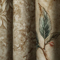 MS. MAVERICK MUSE x TWOPAGES Pastoral Printed Linen Cotton Pleated Curtains