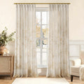 MS. MAVERICK MUSE x TWOPAGES Pastoral Printed Linen Cotton Pleated Curtains