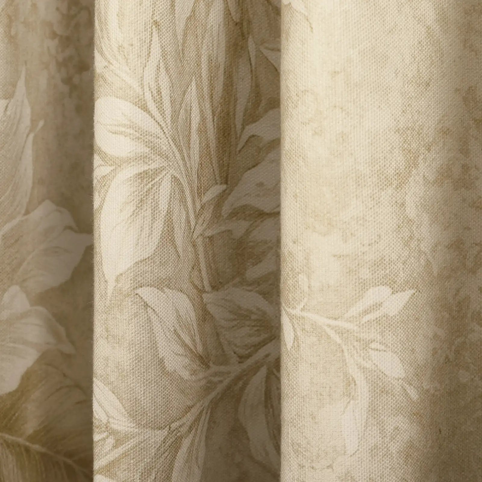 MS. MAVERICK MUSE x TWOPAGES Pastoral Printed Linen Cotton Pleated Curtains