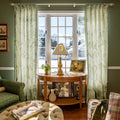MS. MAVERICK MUSE x TWOPAGES Pastoral Printed Linen Cotton Pleated Curtains
