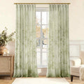 MS. MAVERICK MUSE x TWOPAGES Pastoral Printed Linen Cotton Pleated Curtains