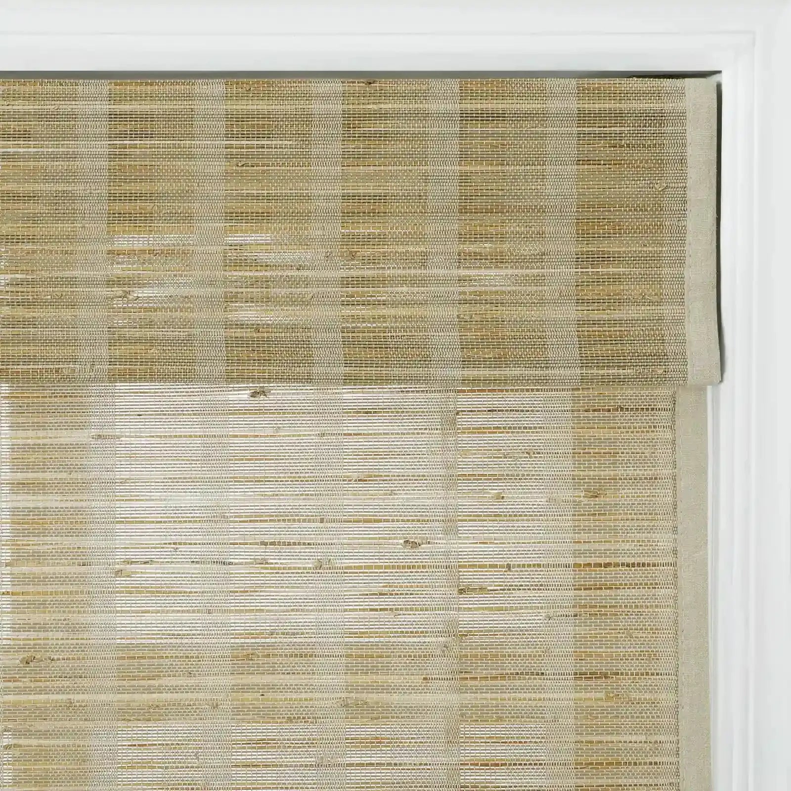 Rae Natural Ramie Bamboo Woven Blinds - Series P-?-TWOPAGES CURTAINS