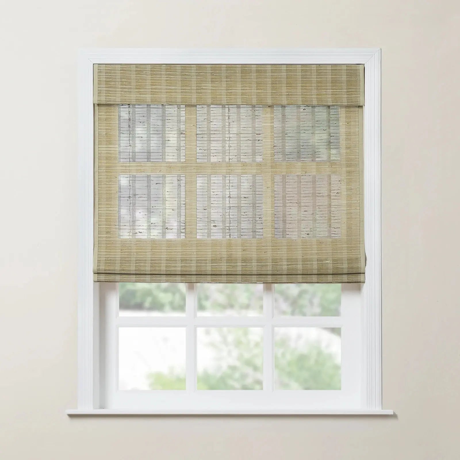 Rae Natural Ramie Bamboo Woven Blinds - Series P-?-TWOPAGES CURTAINS