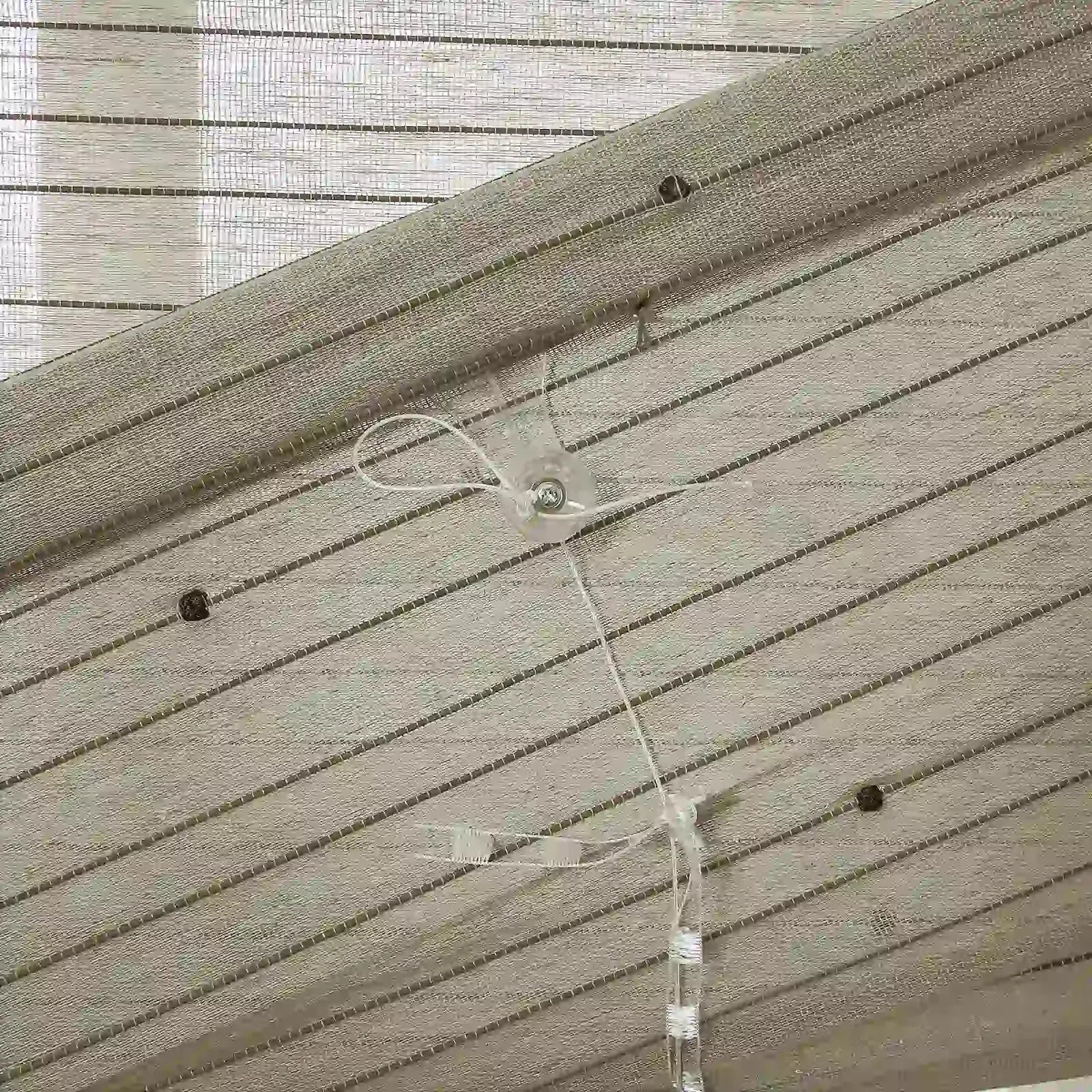 Rae Natural Ramie Jute Woven Wood Blinds - Series M-?-TWOPAGES CURTAINS