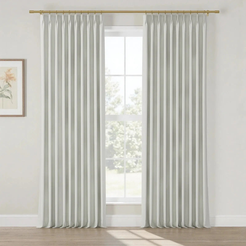 Lila 100% Blackout Drape Pleated?-TWOPAGES