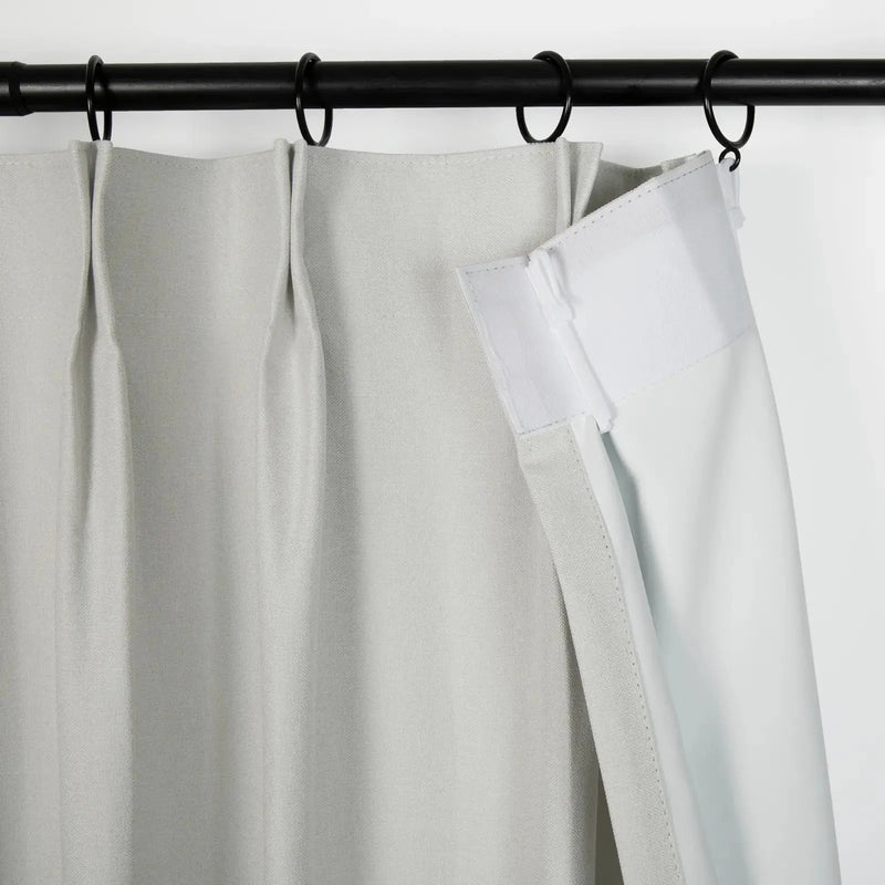 Lila 100% Blackout Drape Pleated?-TWOPAGES