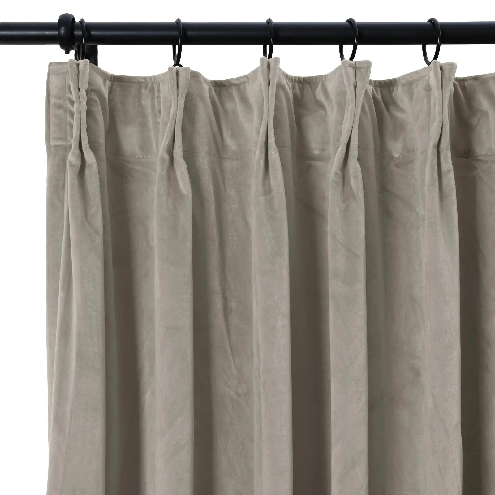 Birkin Velvet Curtain Pleated -TWOPAGES