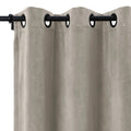 TWOPAGES Birkin Velvet Curtain Grommet- -TWOPAGES