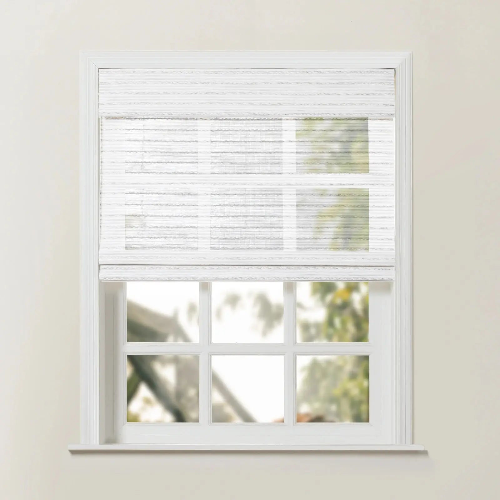 Rae Natural Ramie Jute Woven Wood Blinds - Series D-?-TWOPAGES CURTAINS