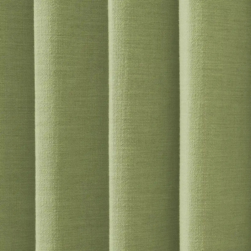 Isabella Heavyweight Cotton Curtain Pleated-?-TWOPAGES
