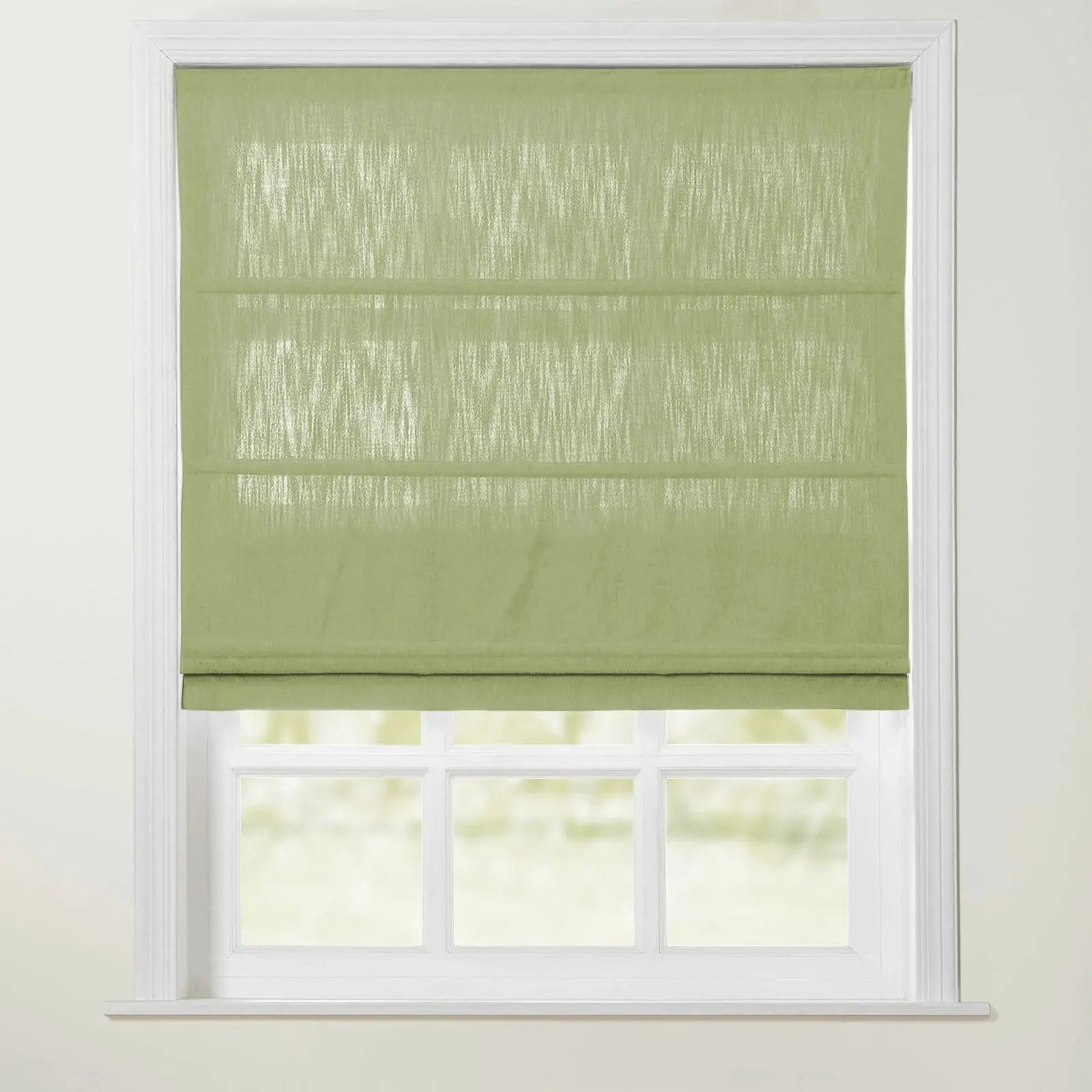 Isabella Cotton Roman Shade Cord Lift- -TWOPAGES