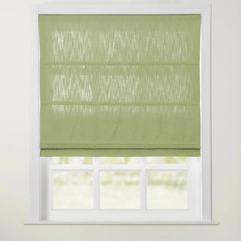 Isabella Cotton Roman Shade Cord Lift- -TWOPAGES