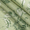 Holly Floral Pattern Boho Style Curtain Pleated?-TWOPAGES