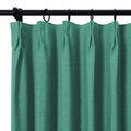 Isabella Heavyweight Cotton Curtain Pleated-?-TWOPAGES