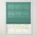 Isabella Cotton Roman Shade Cord Lift- -TWOPAGES