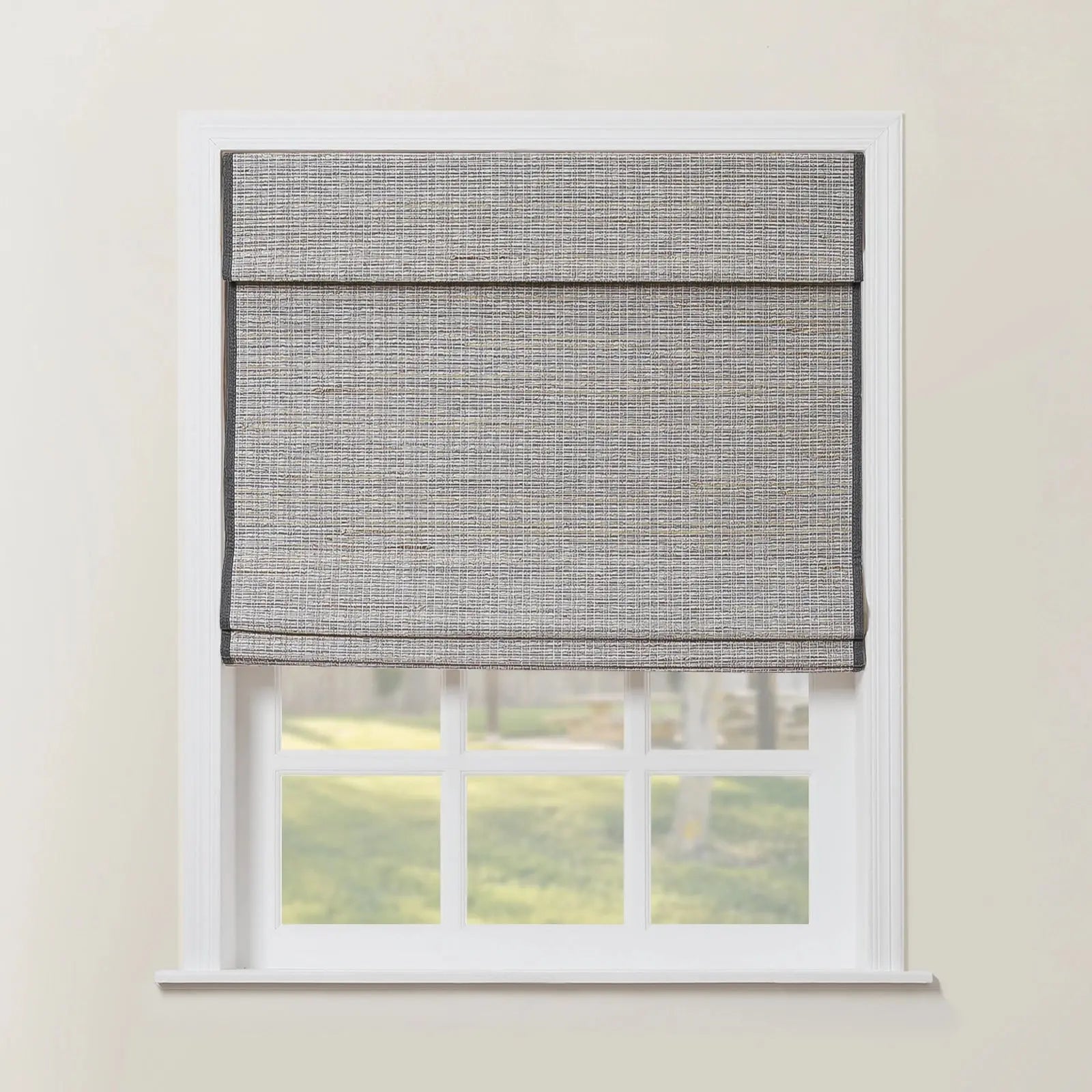 Rae Natural Ramie Flax Woven Wood Blinds - Series C-?-TWOPAGES CURTAINS