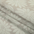 Leah Berin Garden Botanical Cotton Print Drapery Pleated- -TWOPAGES