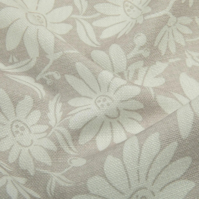 Leah Berin Garden Botanical Cotton Print Drapery Pleated- -TWOPAGES