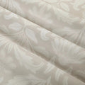 Leah Berin Garden Botanical Cotton Print Drapery Pleated- -TWOPAGES