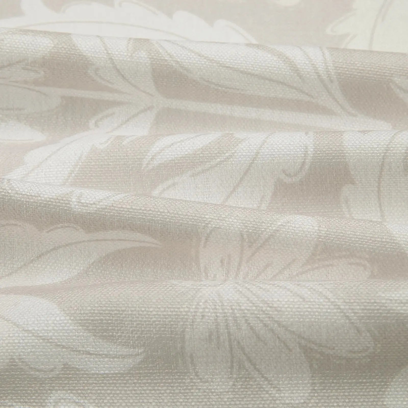 Leah Berin Garden Botanical Cotton Print Drapery Pleated- -TWOPAGES